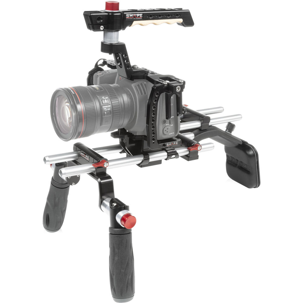 SHAPE Blackmagic Pocket 4K Offset Shoulder Mount