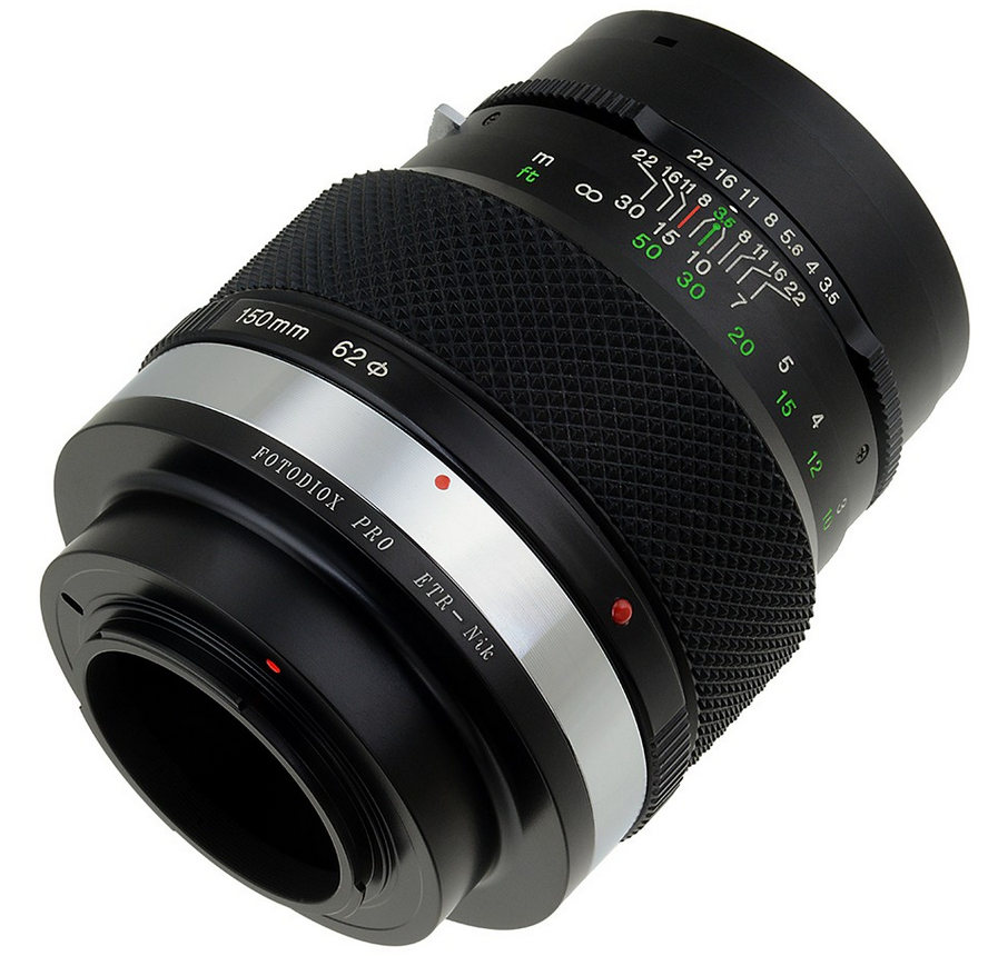 Bronica ETR to Nikon F-Mount Adapter