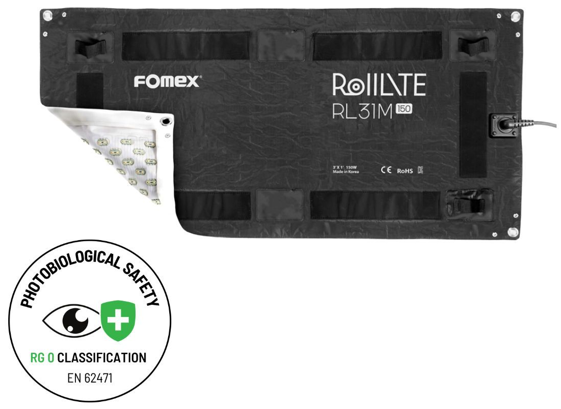 Fomex RollLite RL31 foldable LED light (150W)