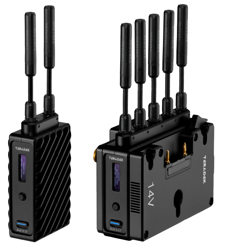 Teradek Bolt 6 LT 750 TX/RX Deluxe Set Gold-Mount