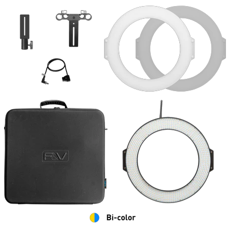 F&V R720S Lumic Bi-Color LED Ring Light