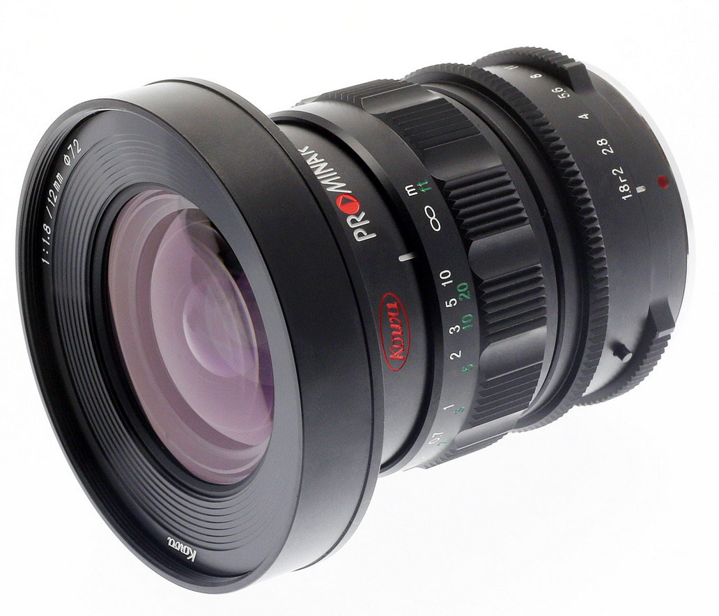 Kowa Prominar MFT 12mm F1.8 Wide Lens
