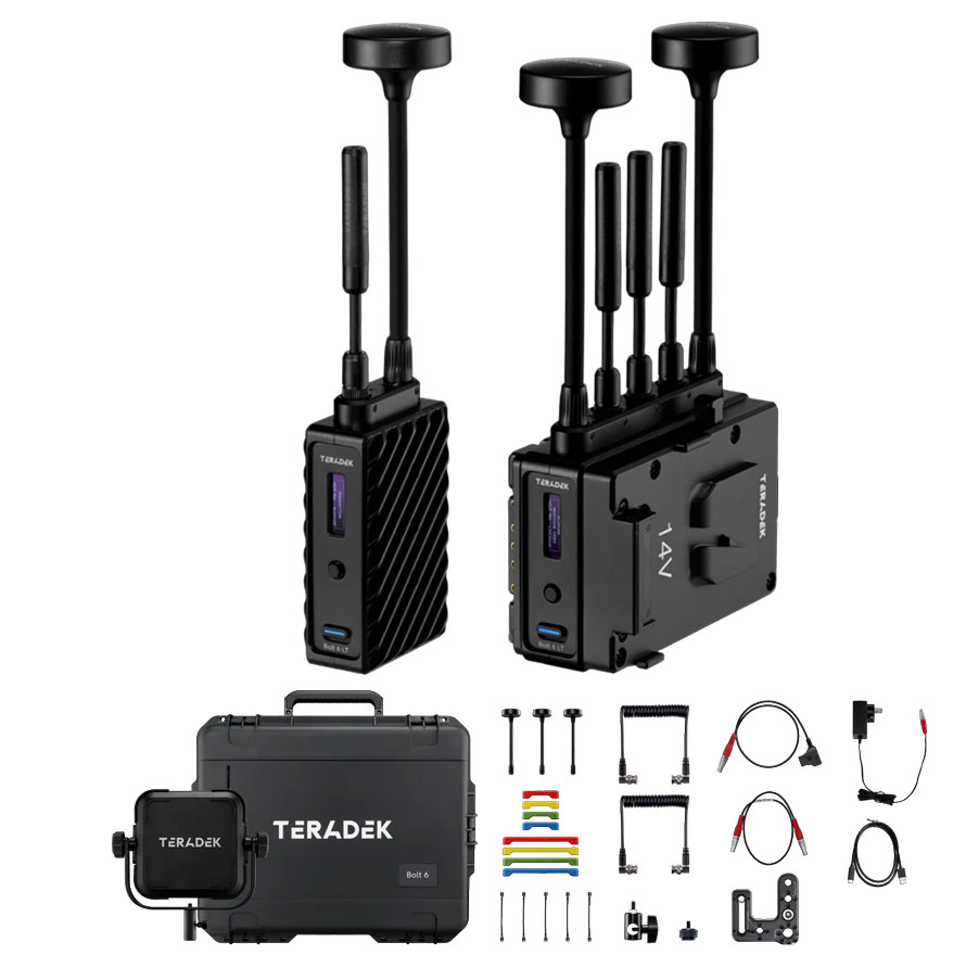 Teradek Bolt 6 LT MAX TX/RX Deluxe Set 10-2280-V