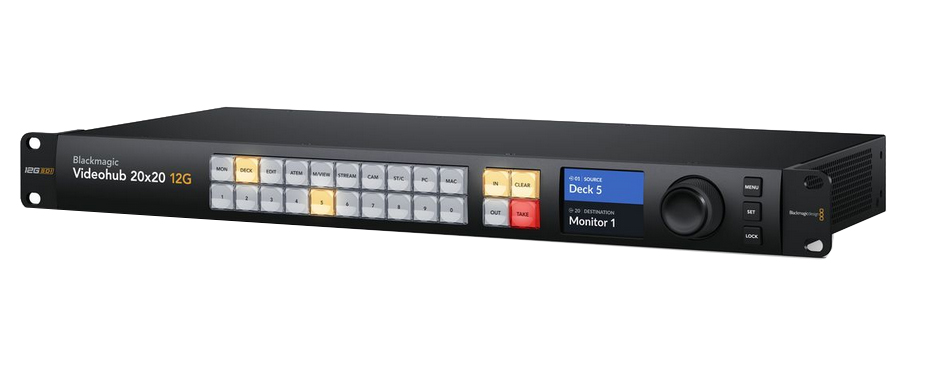 Blackmagic Design VideoHub 12G 20x20