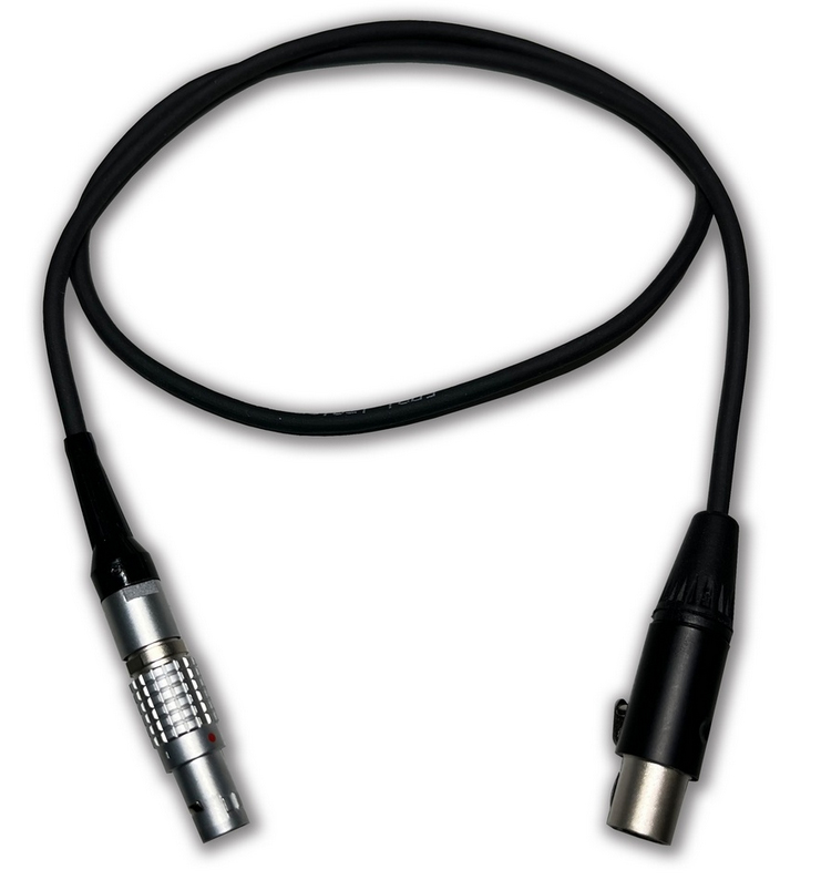 BEACHTEK 5-PIN FEMALE MINI XLR TO 6-PIN MALE LEMO