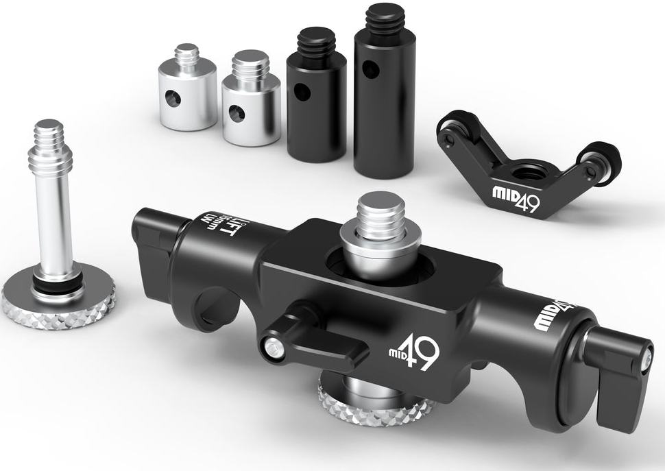 MID49 LiFT Lens Support (15mm LW) + Lens Support Adapter + Y Bracket
