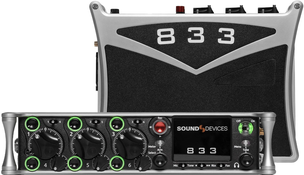Sound Devices 833 preamplifier