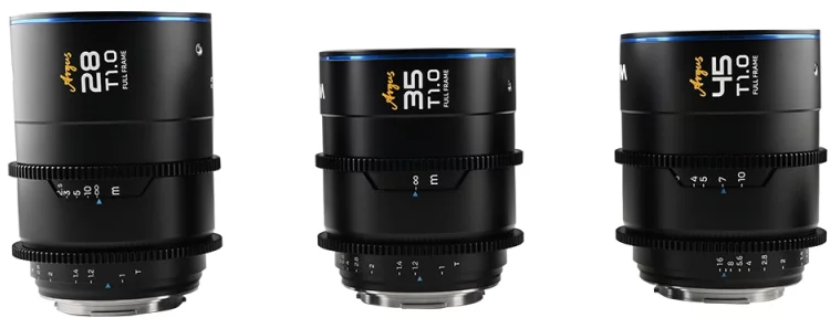 LAOWA Argus FF Cine 3-Lens Bundle (28mm,35mm,45mm) Sony FE