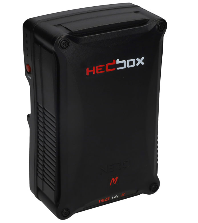 HedBox NERO MX 150Wh V-Mount for RED/ARRI
