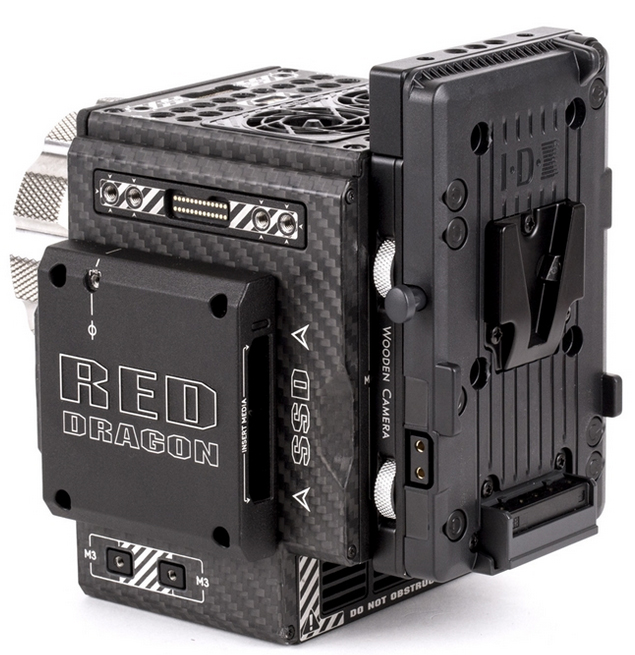 Cable-less Wooden Camera Cable-less V-Mount system