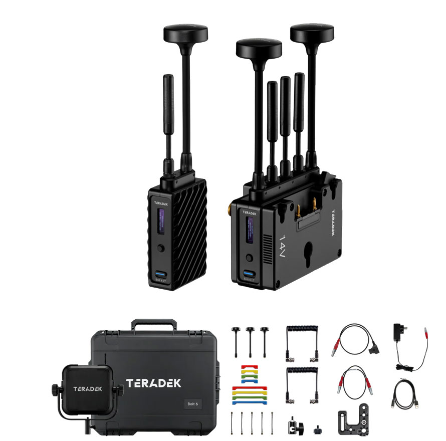 Teradek Bolt 6 LT MAX TX/RX Deluxe Set 10-2280-G