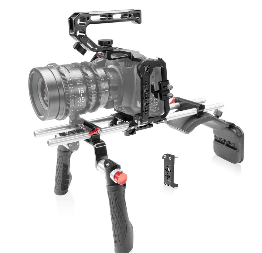 SHAPE Blackmagic Cinema Camera 6K/6K Pro/6K G2 Schulterhalterung