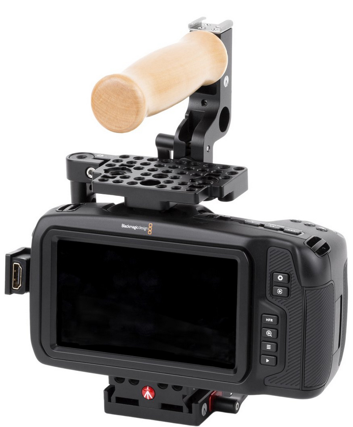 Unified BMPCC6K cage wood grip