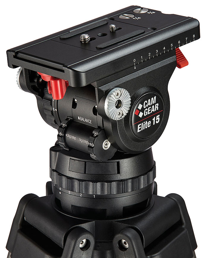 CamGear Elite 15 Fluid Head