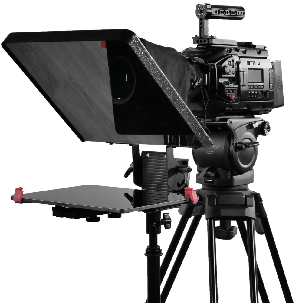 Prompter People FLEX PLUS iPad AND TABLET TELEPROMPTER FREESTAND