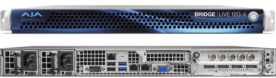 AJA BRIDGE LIVE 12G-4