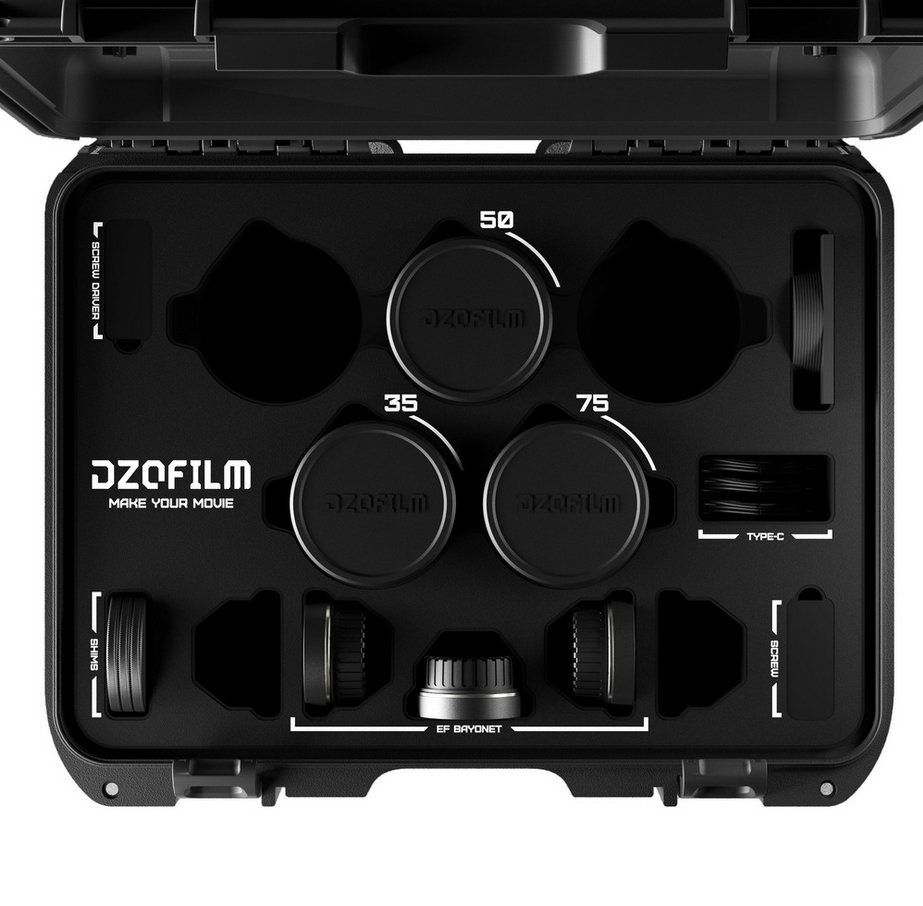 DZOFILM Vespid Cyber 3-Lens Kit (35/50/75 T2.1)