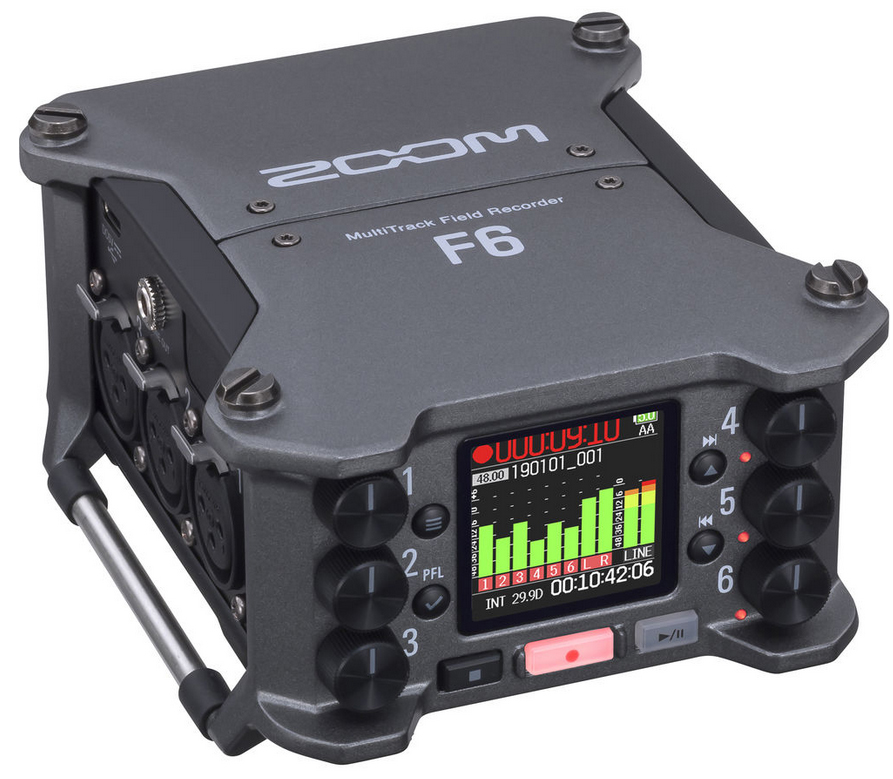 Zoom F6 Multitrack Field Recorder