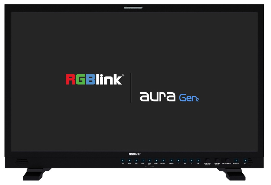 RGBlink Aura UHD 32 Gen 2 12G-SDI Professioneller 32" UHD-Monitor