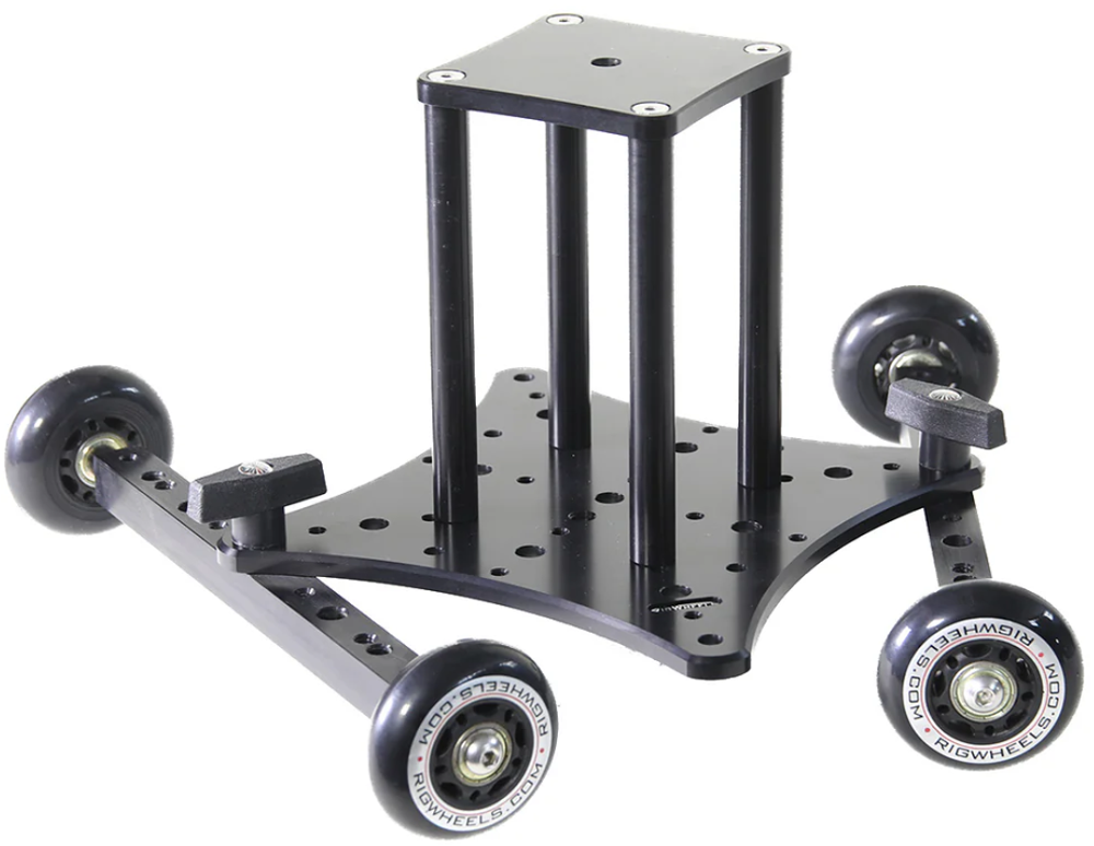 Rigwheels RigSkate 2 Camera Scater Dolly (6" riser + flat adapter)