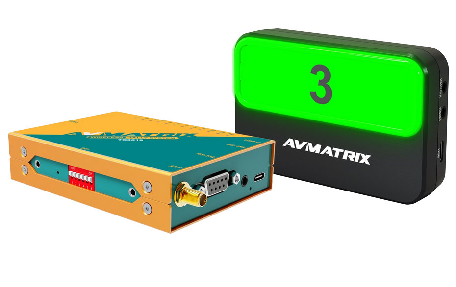 AVMATRIX TS3019 Wireless Multi-Camera Tally Light System