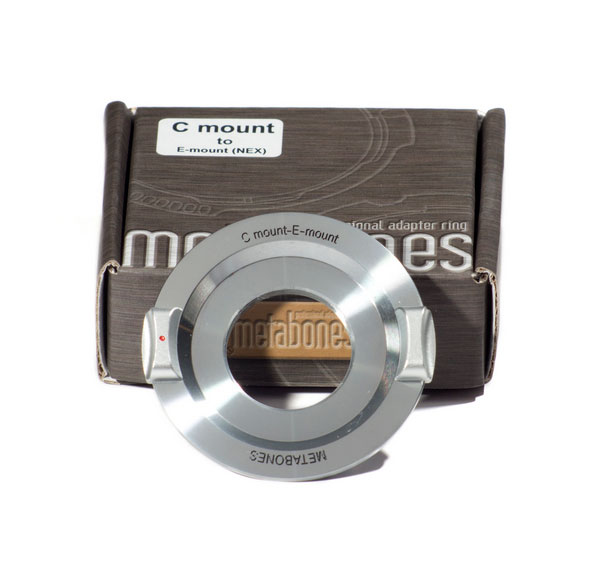 metabones c mount to sony nex adapter