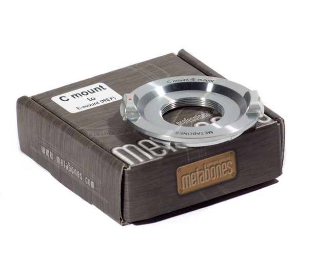 c-mount-to-sony-e-mount-adpter metabones c mount to sony e-mount adapter