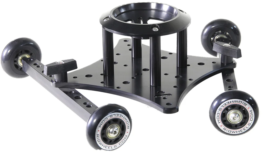 RigWheels RigSkate 2 Camera Skater Dolly (3" riser + 100mm bowl)