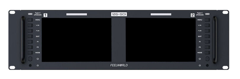 Feelworld FRM701G Dual 7-inch Rackmount Monitor
