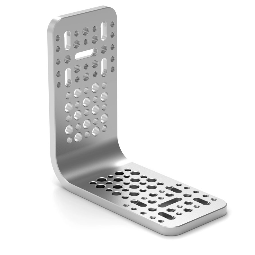 MID49 The L of Steel (Stainless Steel Vertical Camera Bracket)