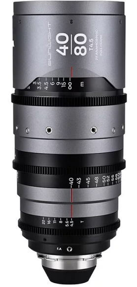 Laowa Sunlight 40-80mm T4.5 2x FF Anamorphic Zoom CLEAR