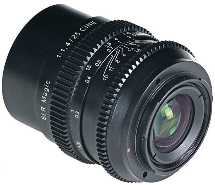 Cine 25mm f1.4 Lens