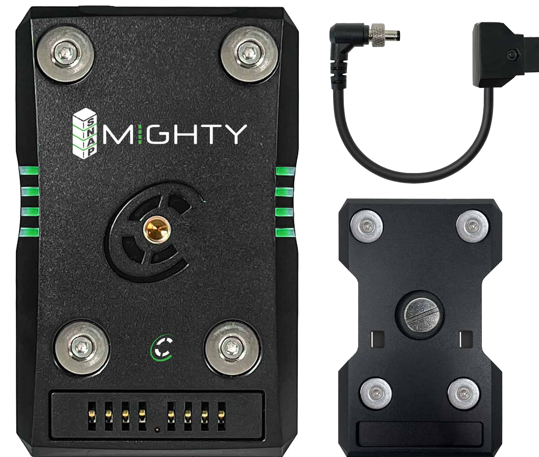 Core SWX SNAP Mighty-i 45wh Smart Stacking Battery (P-tap to DC Locking Cable)