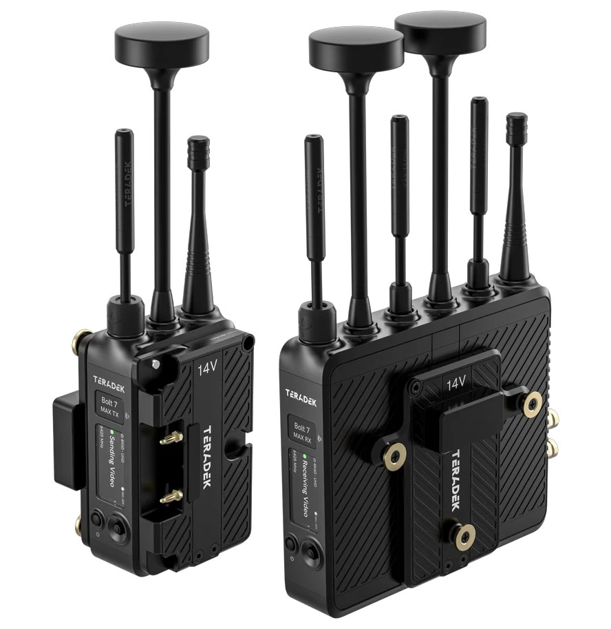 Teradek Bolt 7 MAX DELUXE GOLD-MOUNT