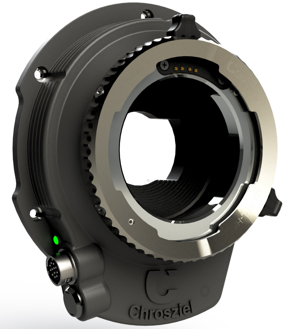 Chrosziel Mount Adapter Burano-to-PL with built-in electronics for lens meta data