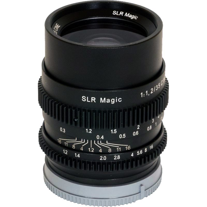 SLR Magic CINE 35mm F1.2 lens Sony E Mount