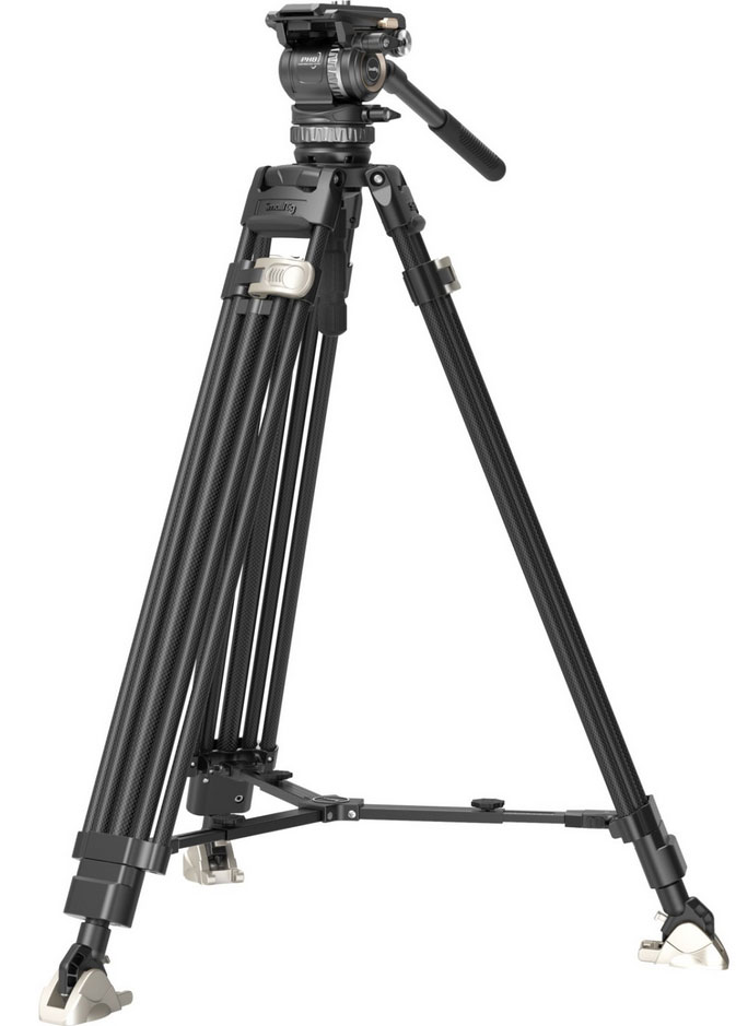 SmallRig Professional Fluid Head Tripod Kit 4465
