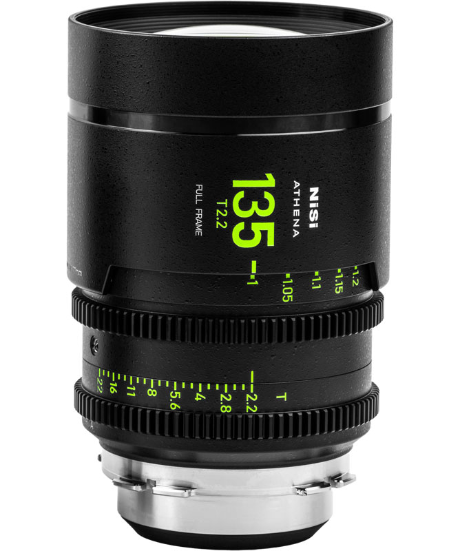 NiSi Athena Prime 135mm T2.2 G-Mount (kein Drop-in-Filter)
