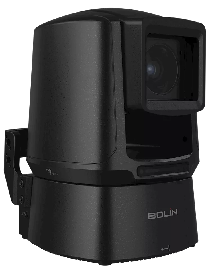 Bolin Range Indoor/Outdoor 4K60 PTZR Camera 4K-25X-BK