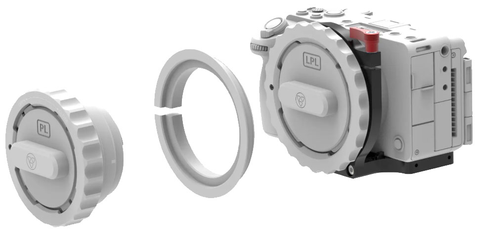 Vocas Sony FX5 PL and LPL Lens adapter support