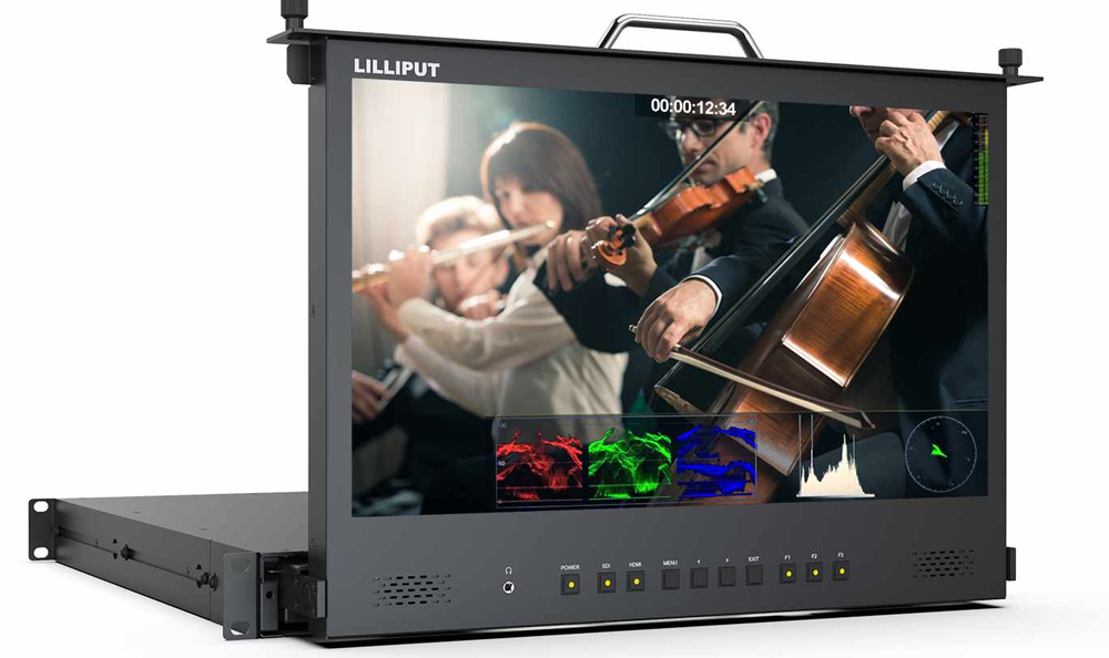 Lilliput RM-1731S 17.3" SDI rackmount monitor