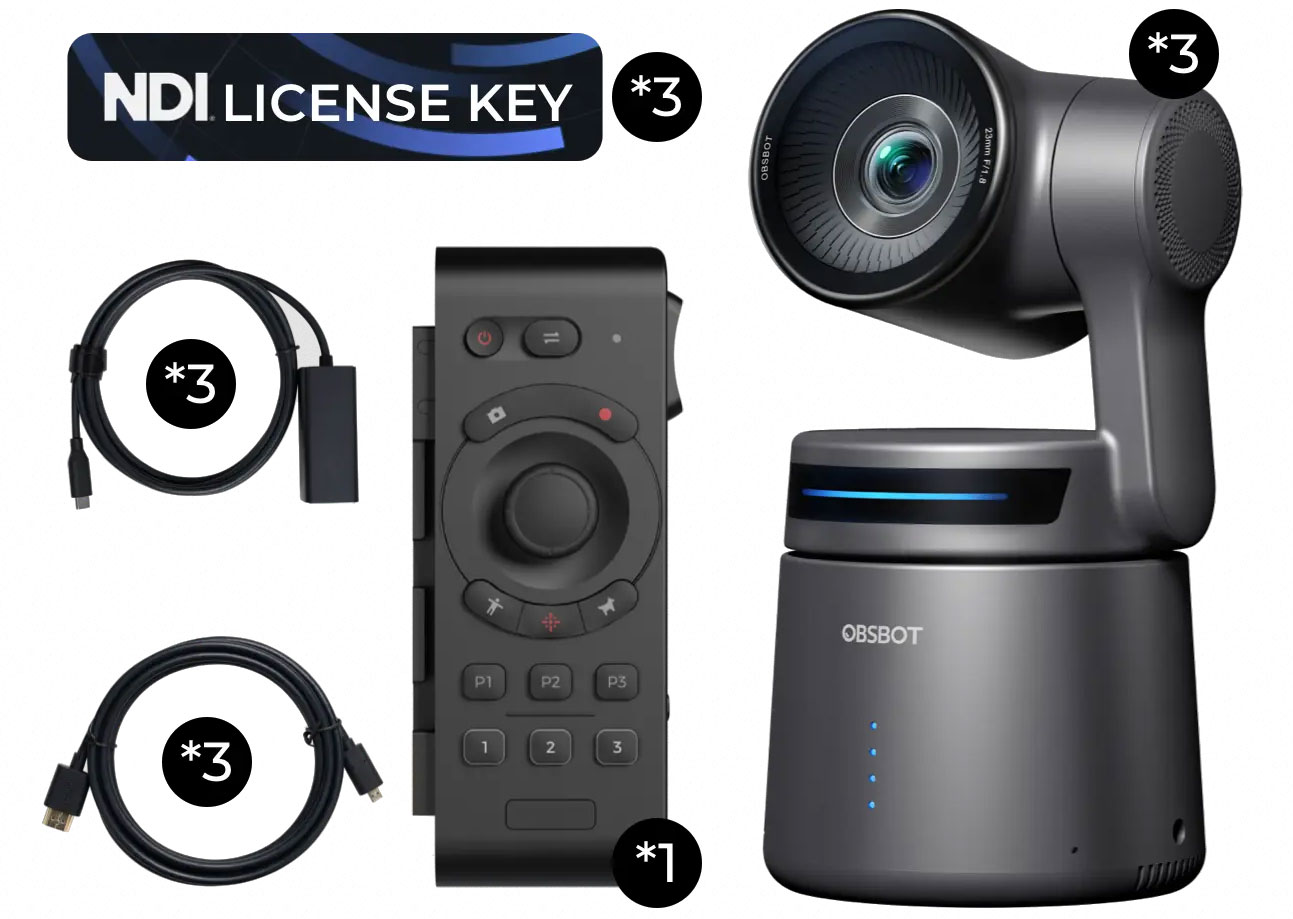 OBSBOT Tail Air Multicam Combo OBSBOT Tail Air Multicam Combo