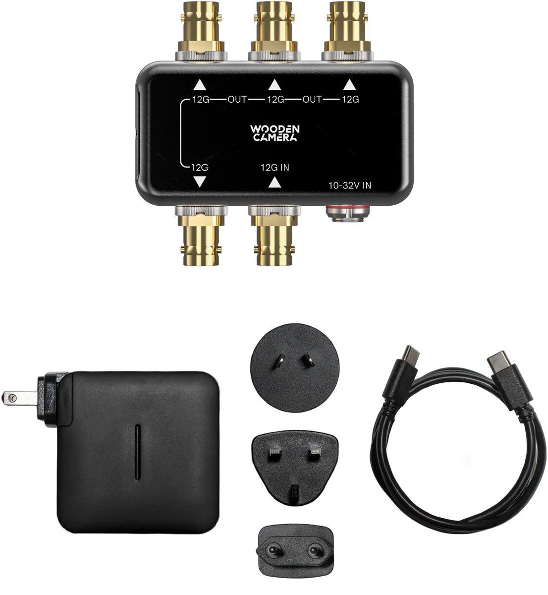 Wooden Camera 4K 12G-SDI Distribution Amplifier (1x4) KIT
