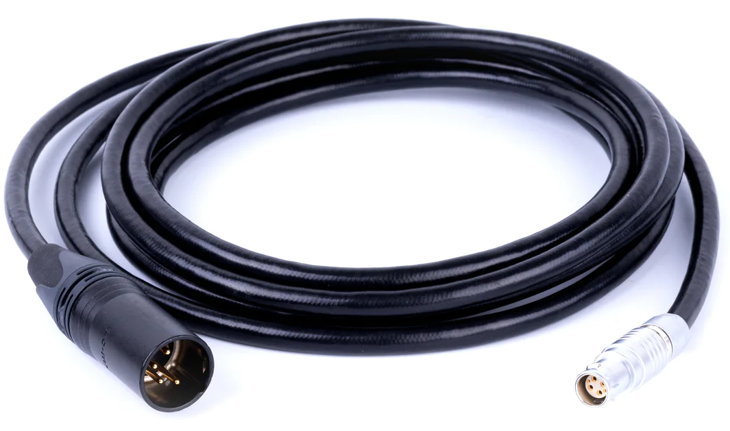 MID49 4 pin XLR Power Cable (RED Komodo-X, V-Raptor, DSMC1, DSMC2)