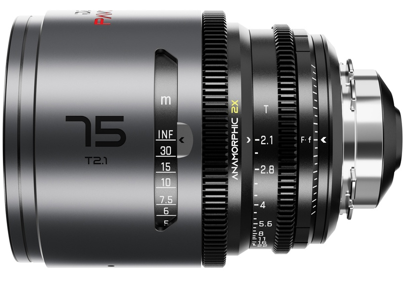 DZOFILM Pavo 2x Anamorphic 75mm T2.1 (PL/EF Mount) Neutral Coating