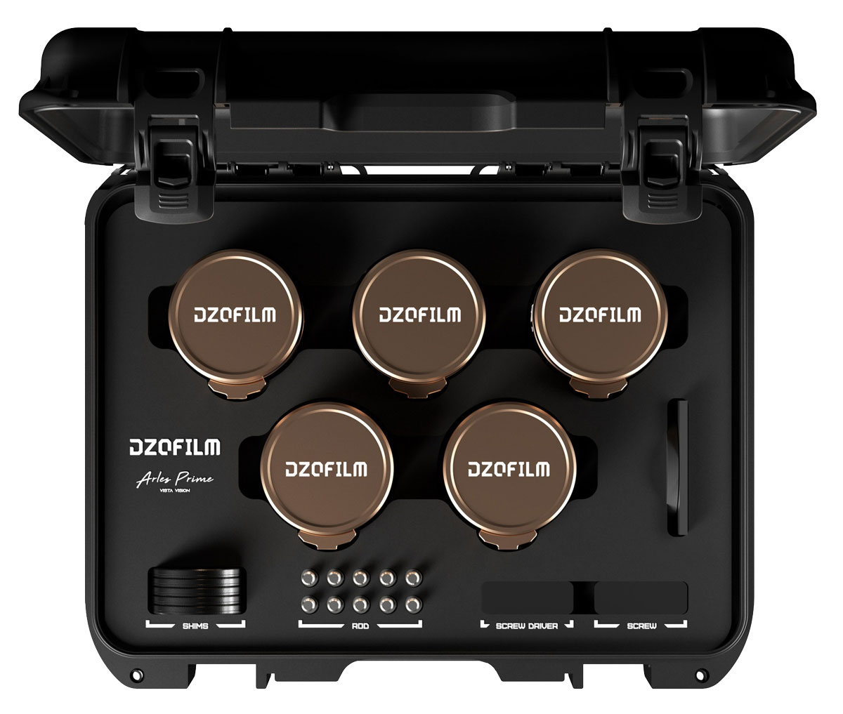 DZOFILM Arles Lustre T1.6 FF/VV Prime Cine 10 Lens Kit