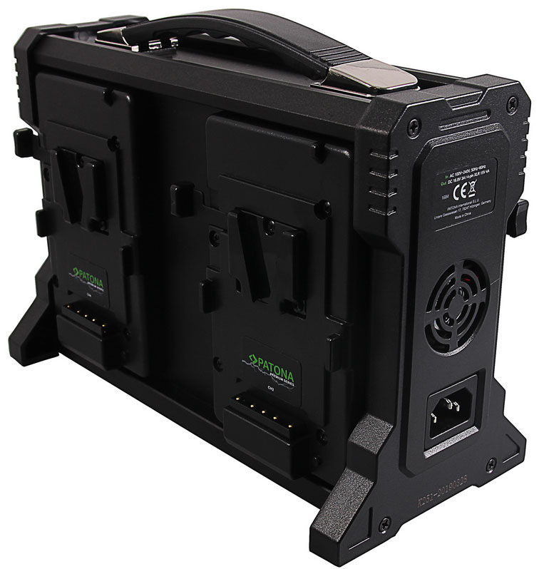 4-Slot V-Mount Battery Charger