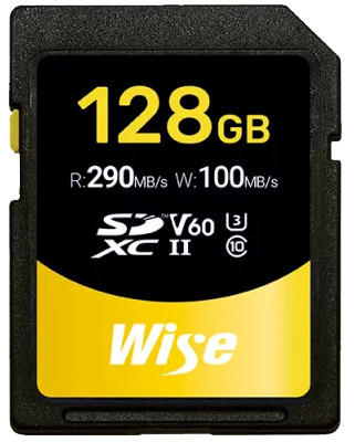 Wise  SDXC UHS-II V60 128GB