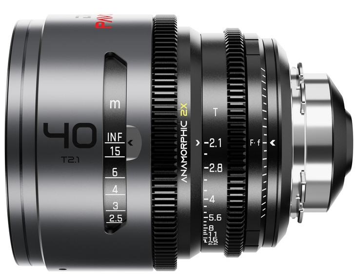 DZOFILM Pavo 2x Anamorphic 40mm T2.1 (PL/EF Mount) Neutral Coating 