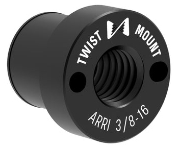 MID49 TWIST Mount Spud + Female ARRI 3/8-16